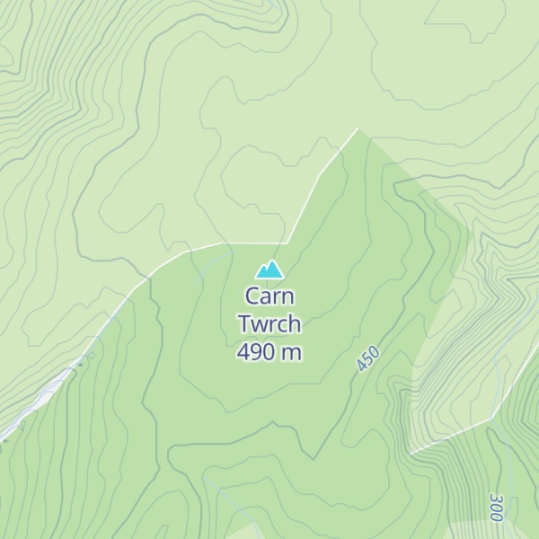 Map of Carn Twrch