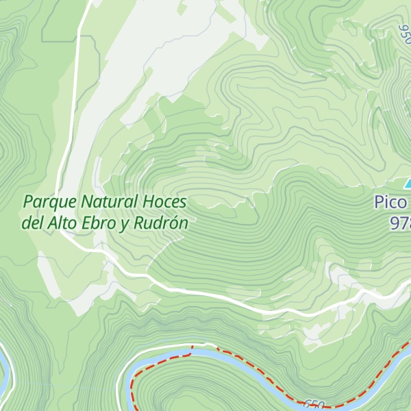 Map of Pico del Águila