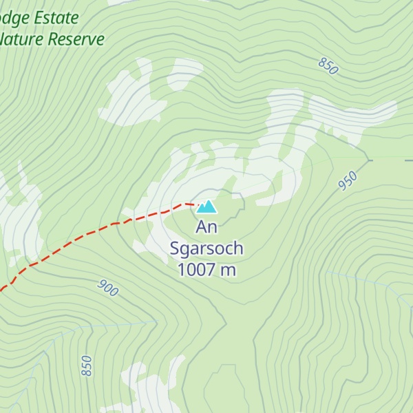 Map of An Sgarsoch