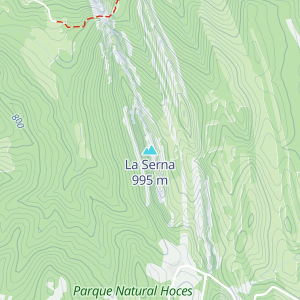Map of La Serna