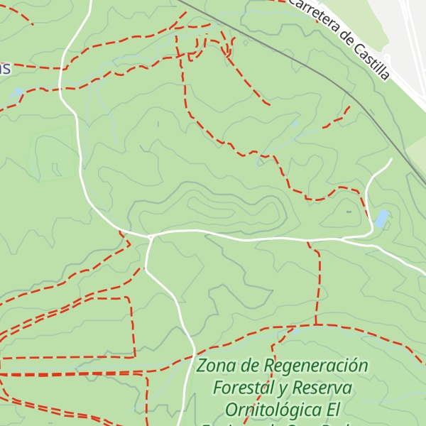 Map of Cerro de Garabitas