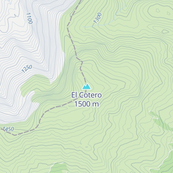 Map of El Cotero