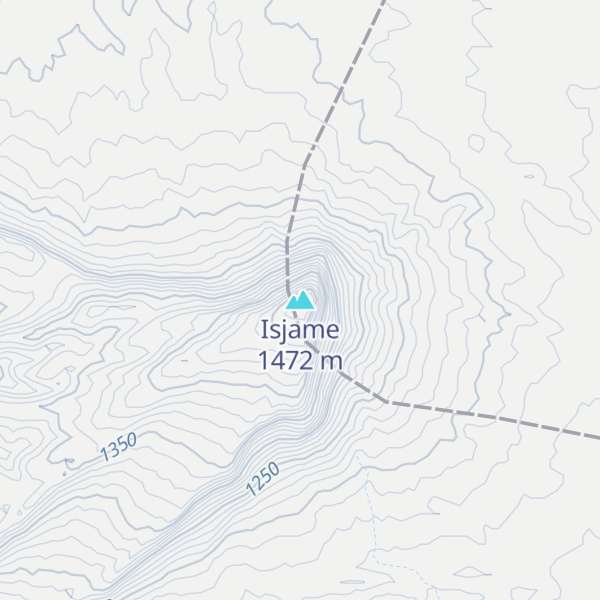 Map of Isjame