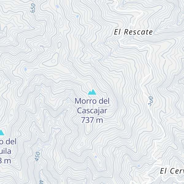 Map of Morro del Cascajar