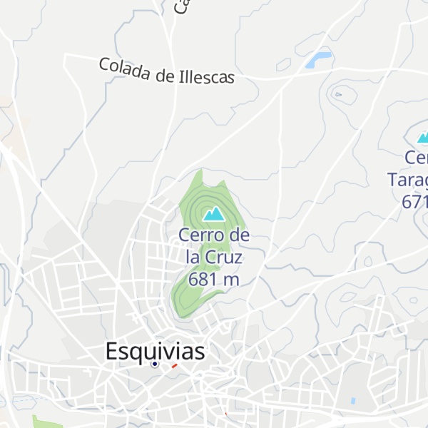 Map of Cerro de la Cruz
