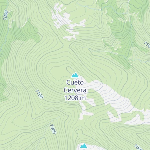 Map of Cueto Cervera