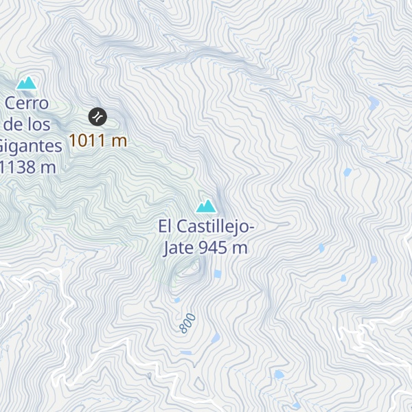 Map of El Castillejo-Jate