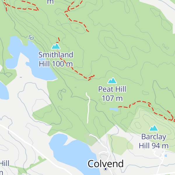 Map of Smithton Bothy