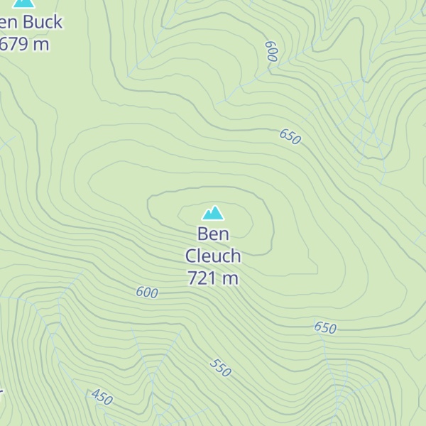 Map of Ben Cleuch