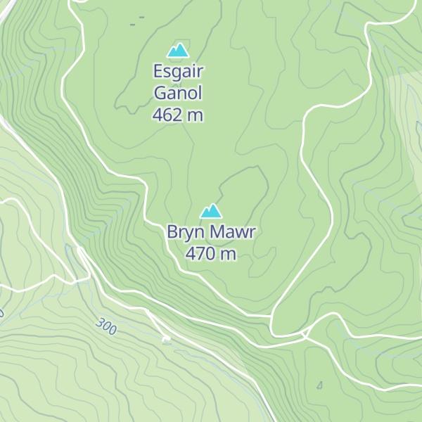 Map of Bryn Mawr