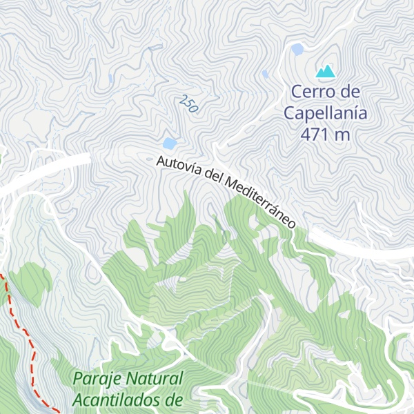 Map of Cerro del Gorbal