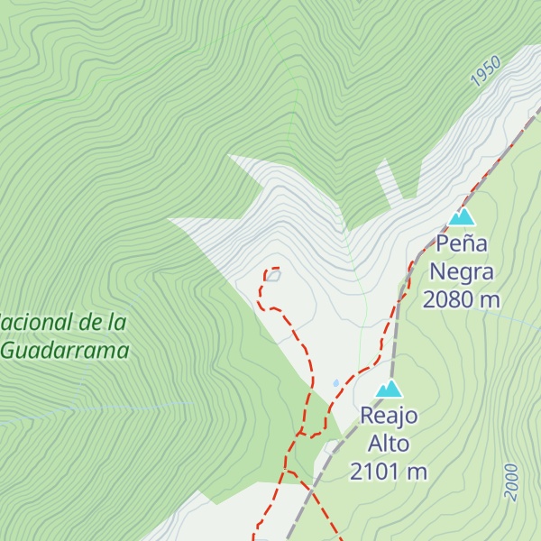 Map of Peña del Buitre