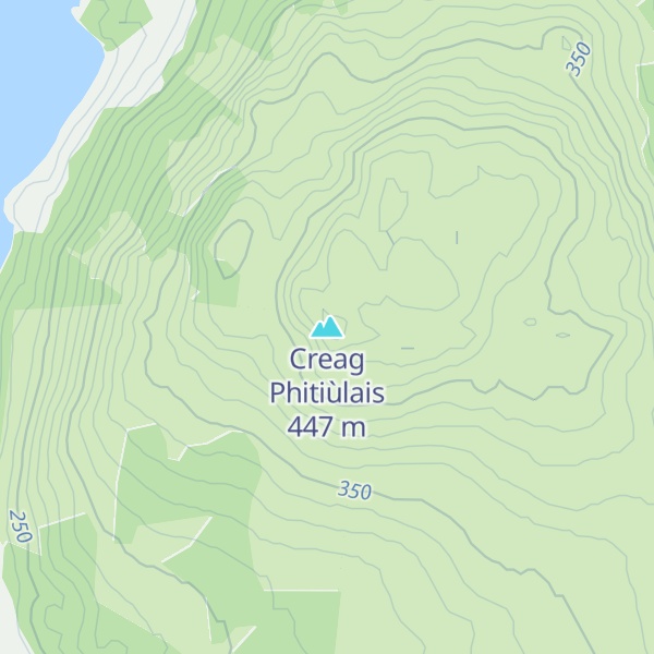 Map of Creag Phitiùlais
