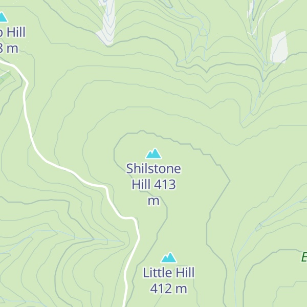 Map of Shilstone Hill