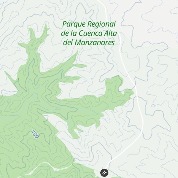Map of Alto de los Morales