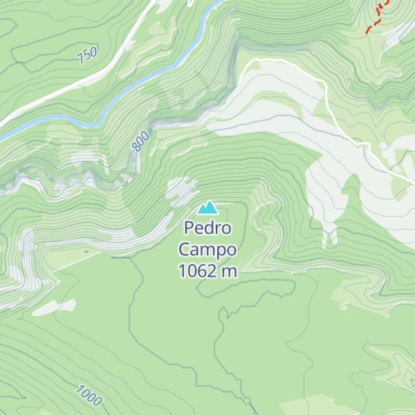 Map of Pedro Campo