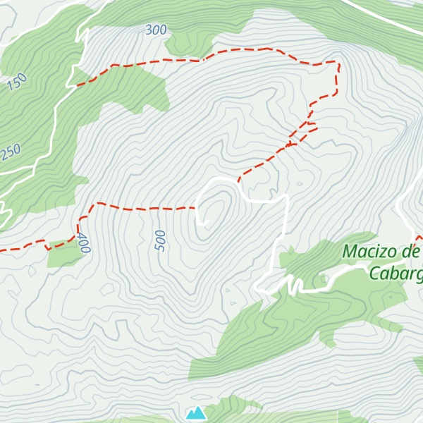 Map of Pico Llen