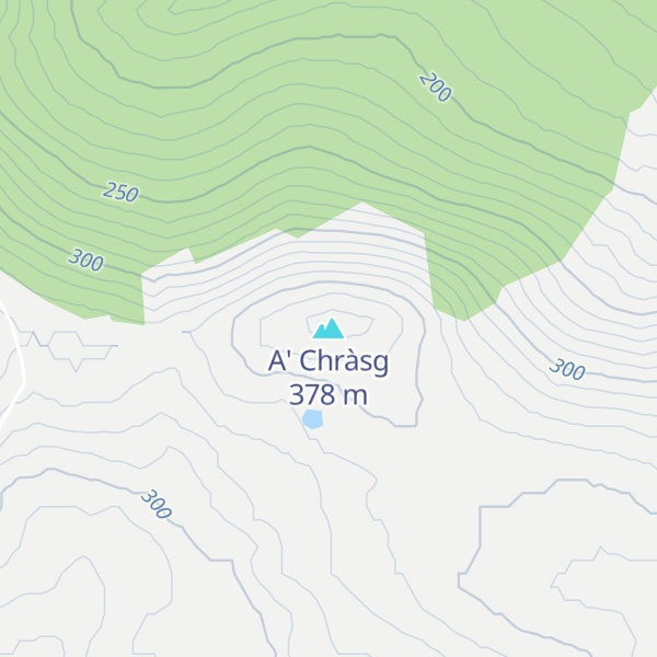 Map of A' Chràsg
