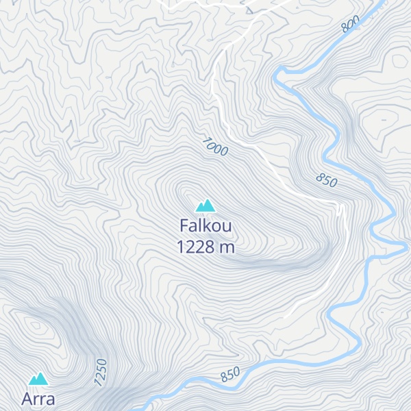 Map of Falkou