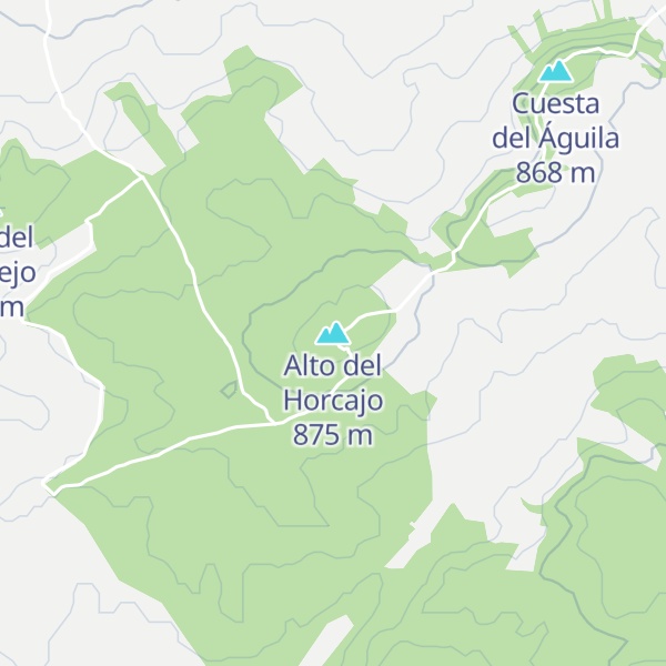 Map of Alto del Horcajo