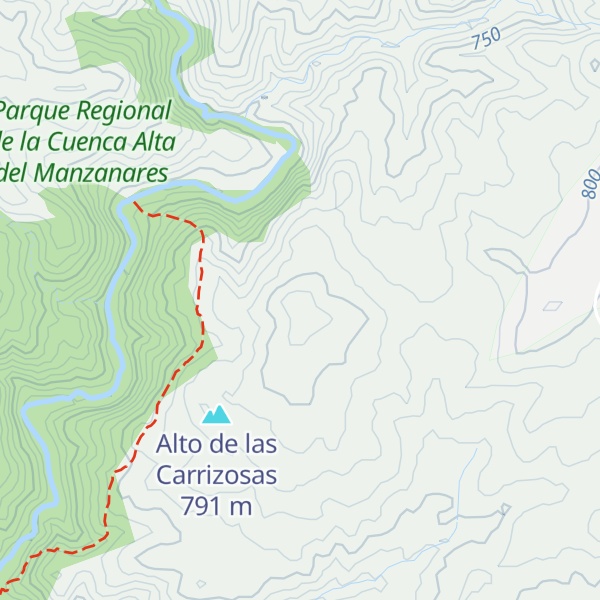 Map of Alto de Peñalvento
