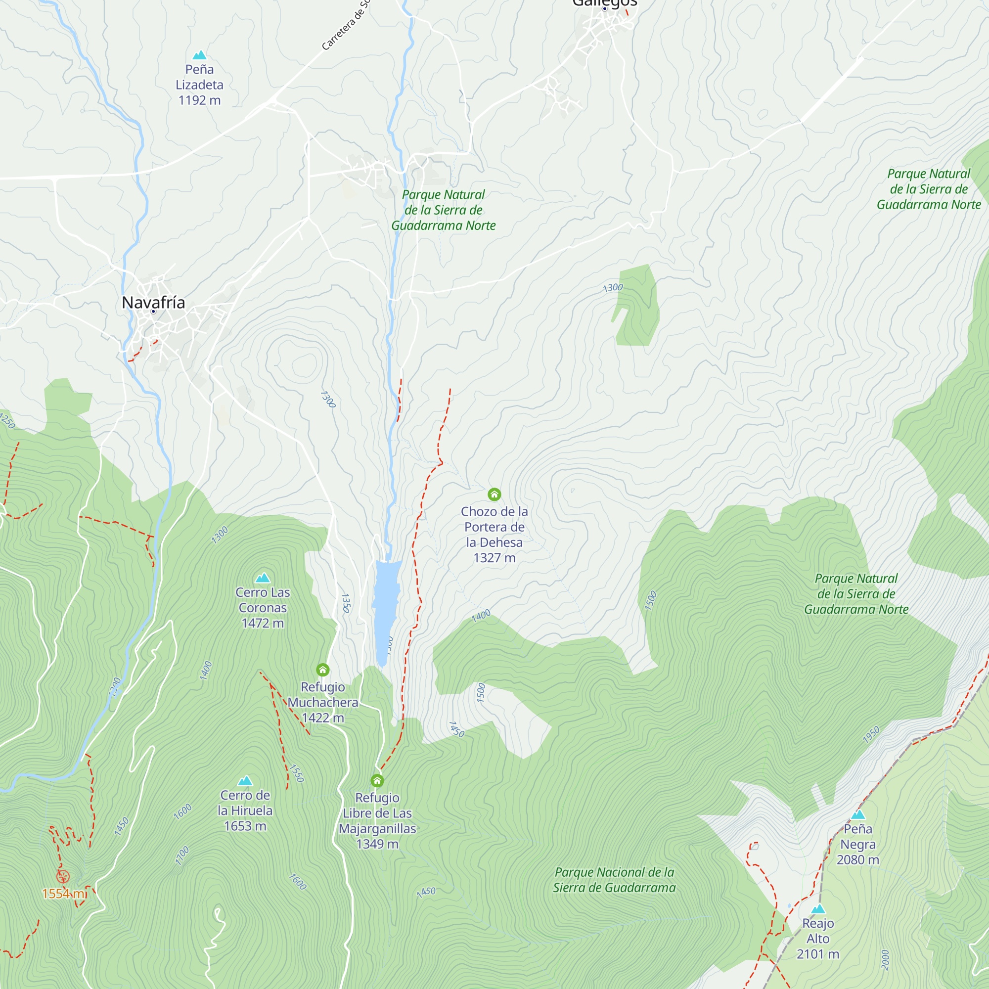 Chozo de la Portera de la Dehesa map
