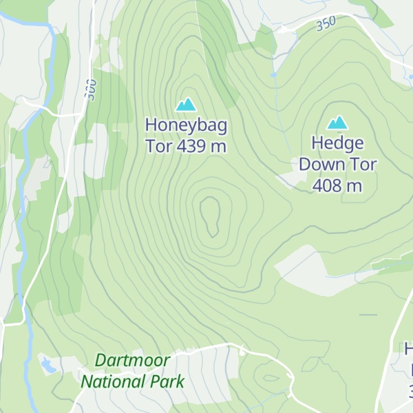 Map of Chinkwell Tor