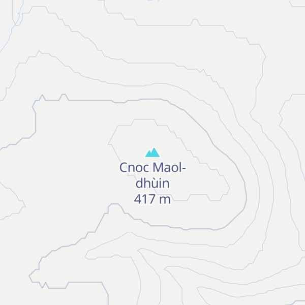 Map of Cnoc Maol-dhùin