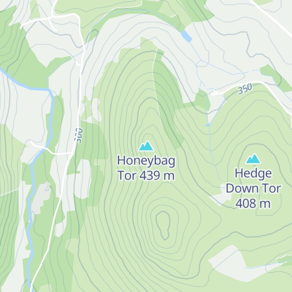 Map of Honeybag Tor