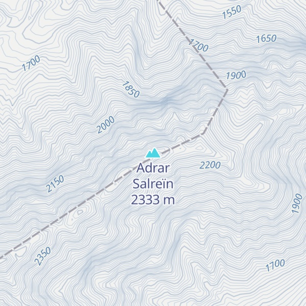 Map of Adrar Salreïn
