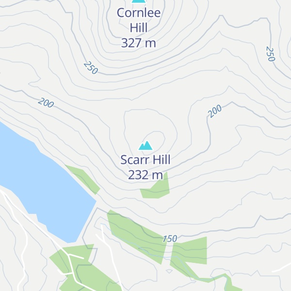 Map of Scarr Hill