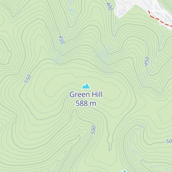 Map of Green Hill