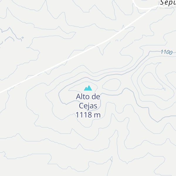 Map of Alto de Cejas