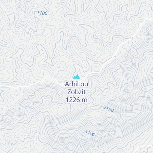 Map of Arhil ou Zobzit