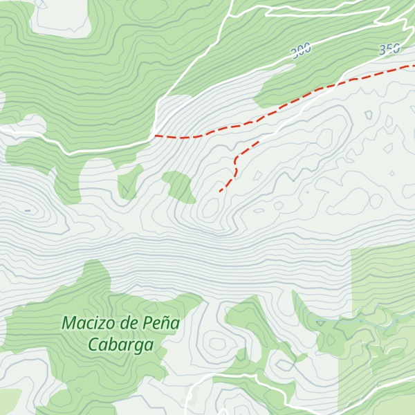 Map of Peña Mora