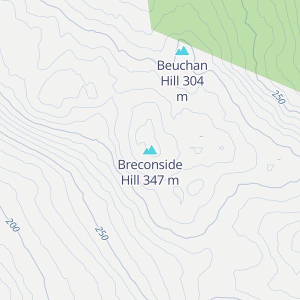 Map of Breconside Hill