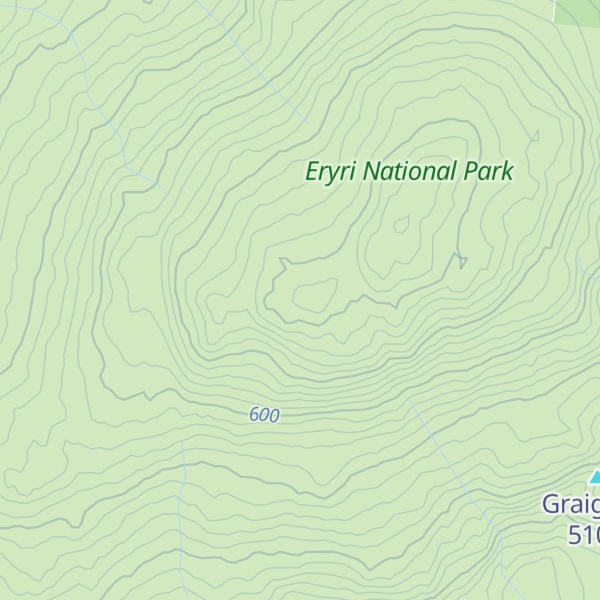 Map of Cynefin Bryn Blew
