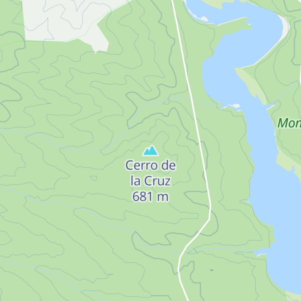 Map of Cerro de la Cruz
