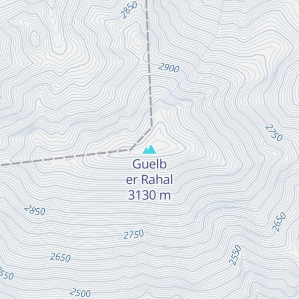 Map of Guelb er Rahal