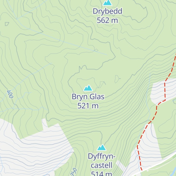 Map of Bryn Glas