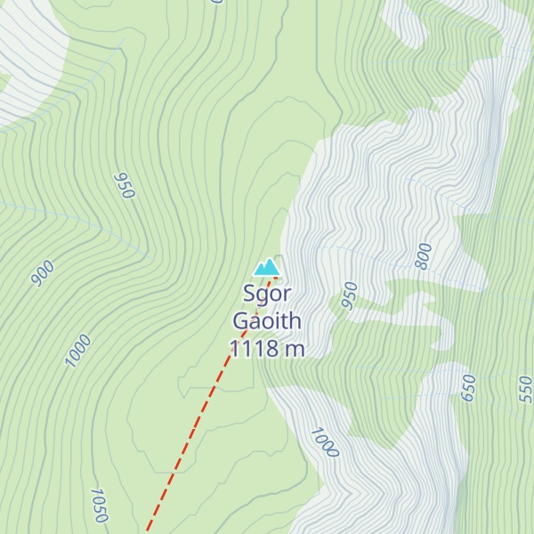 Map of Sgor Gaoith