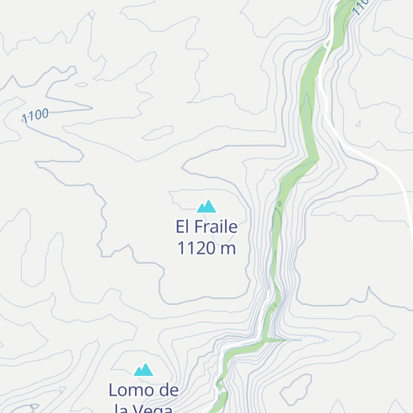 Map of El Fraile