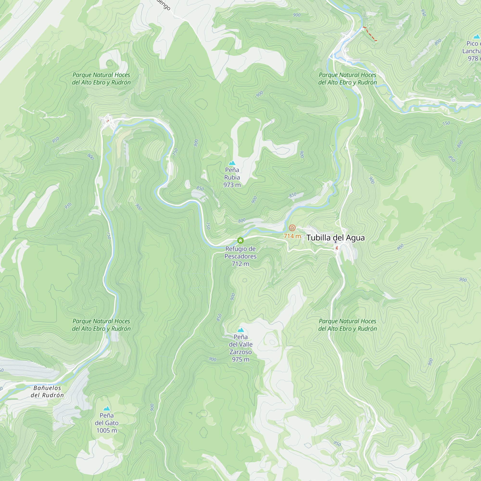 Refugio de Pescadores map
