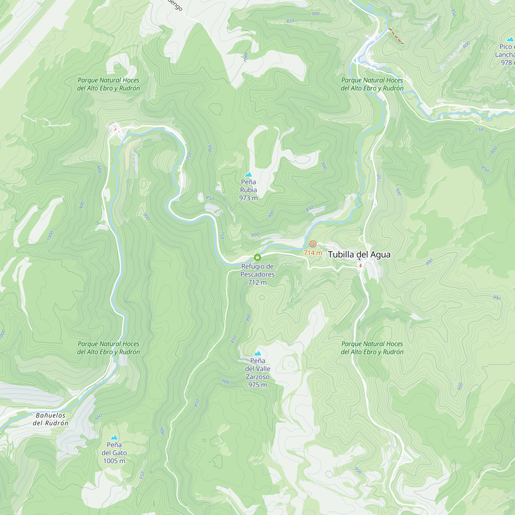 Refugio de Pescadores map