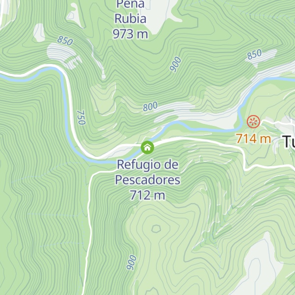 Map of Refugio de Pescadores