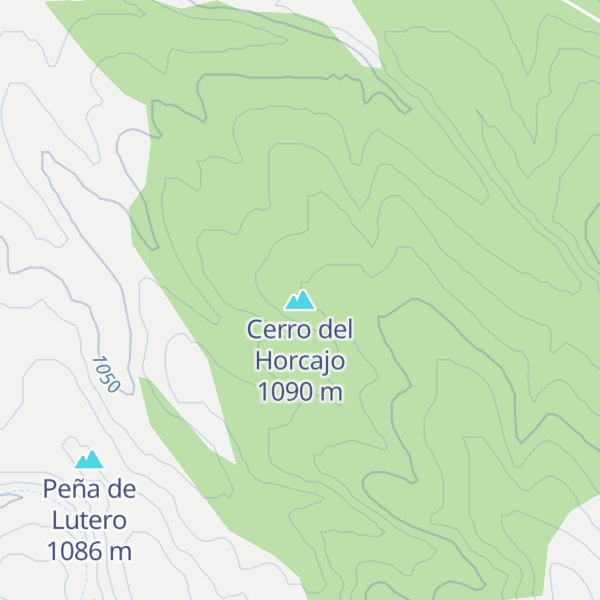 Map of Cerro del Horcajo