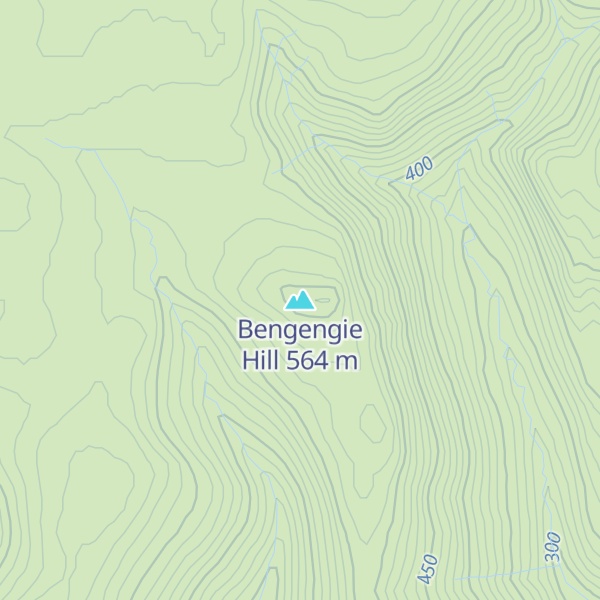 Map of Bengengie Hill