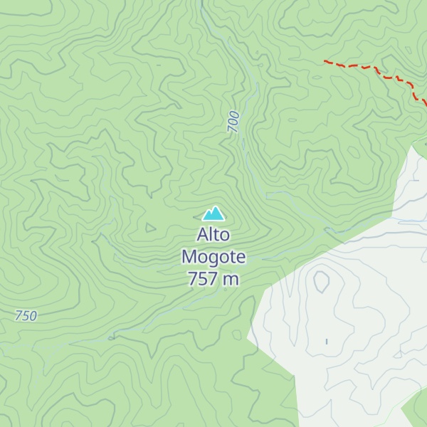Map of Alto Mogote