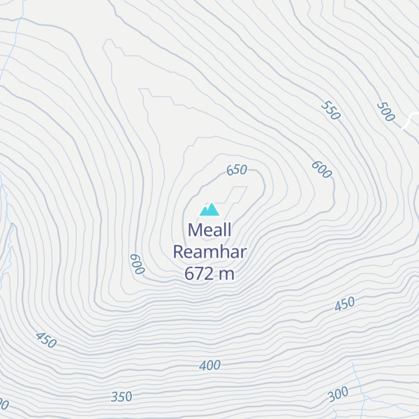 Map of Meall Reamhar