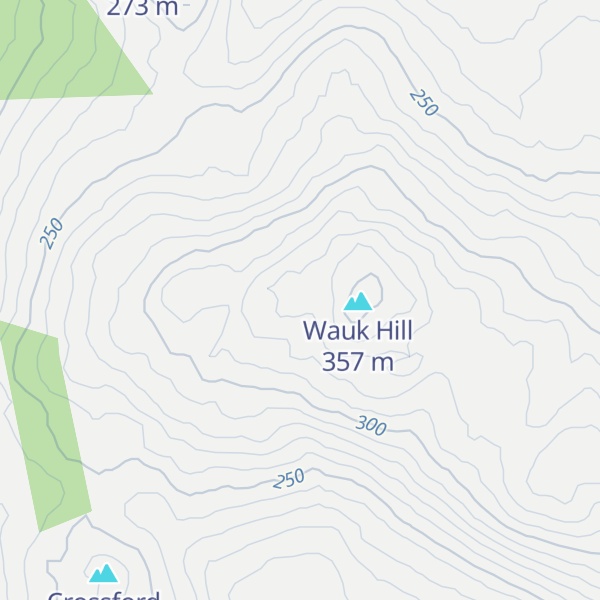 Map of Lagganpark Hill